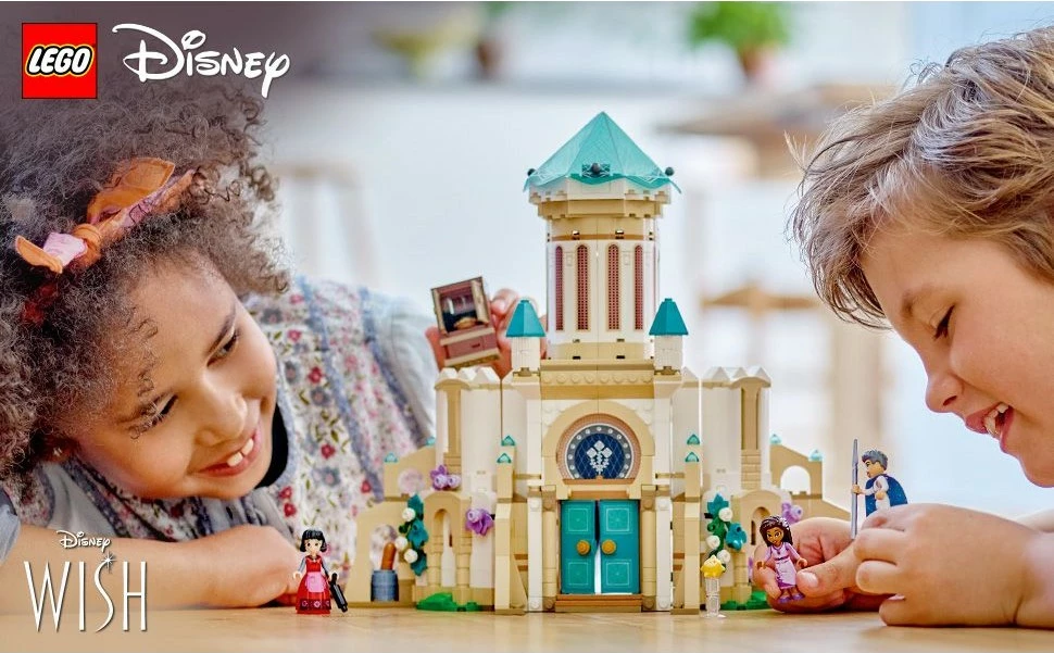 Set ndërtimi LEGO Disney King Magnifico's Castle 43224, 613 pjesë, shumëngjyrësh