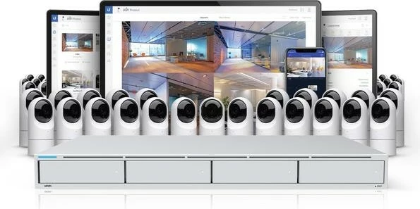 Video incizues rrjeti Ubiquiti Protect, 4 kanale, 4 GB, 1000,10000,100000 Mbit/s, Gri