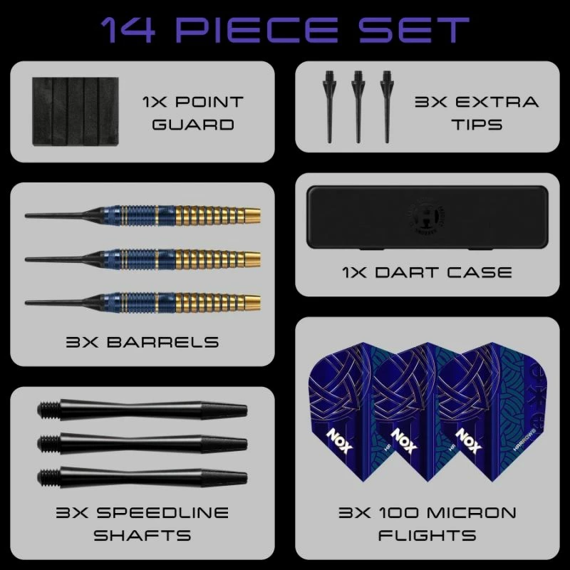 Shigjeta soft tip për dart Harrows, unisex