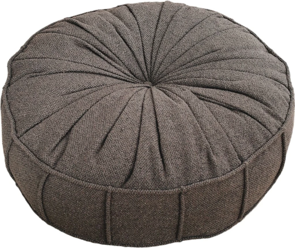 Jastëk Atelier del Sofa, vintage, ngjyrë antracit
