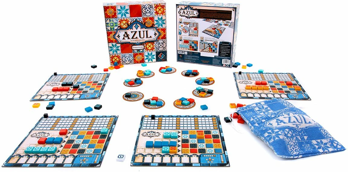 Lojë tavoline Rebel Azul, version polonisht, 2-4 lojtarë, 45 min, 8+