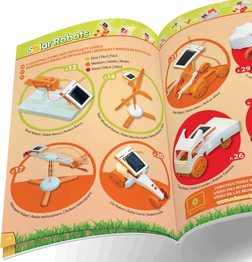 Science4You Solar Robots Construction Kit