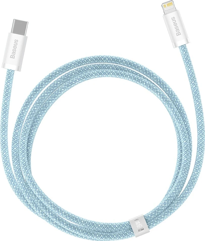 Kabllo Baseus Dynamic Series, 20W, 1m, USB-C në Lightning, blu