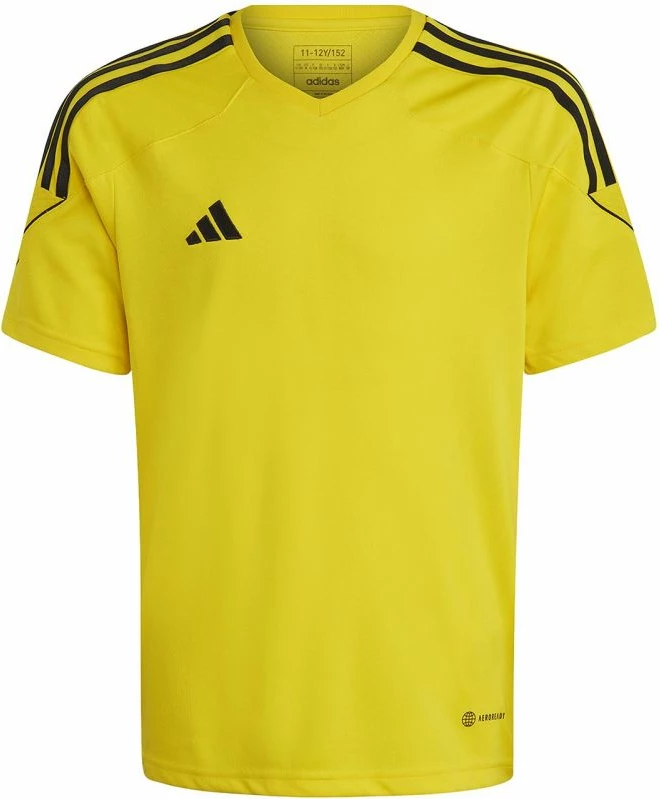 Fanellë stërvitjeje për fëmijë adidas Tiro 23 League Jr. HS0535, e verdhë [Madhësia: 128 cm]
