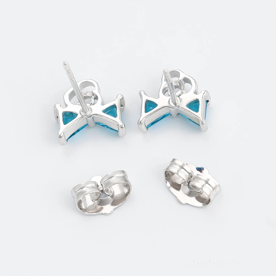 Vathë me dizajn modern të flakëruar në argjend VDMA002