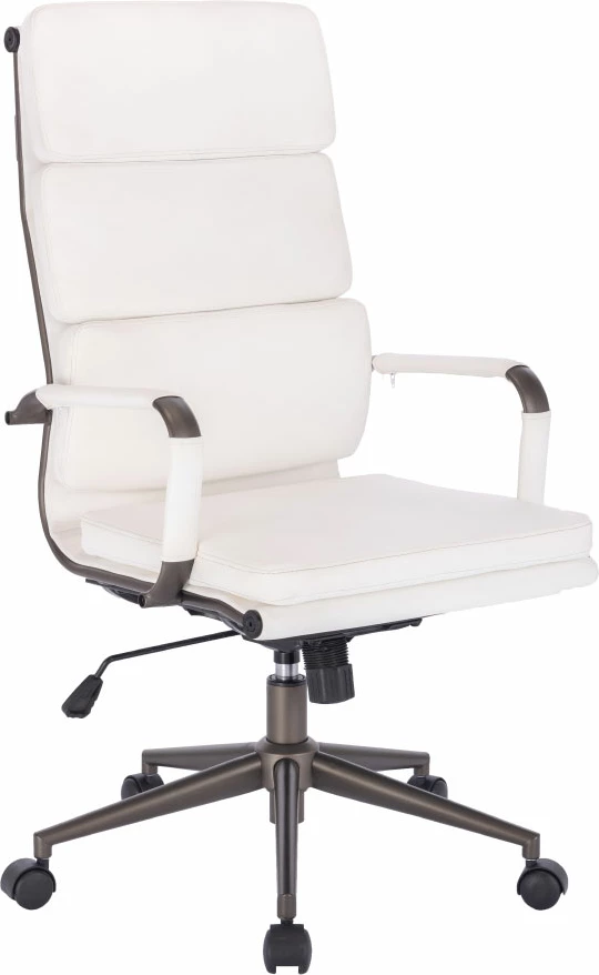 Karrige zyre Slice, e bardhë, gunmetal, 55.5x63.5x117 cm