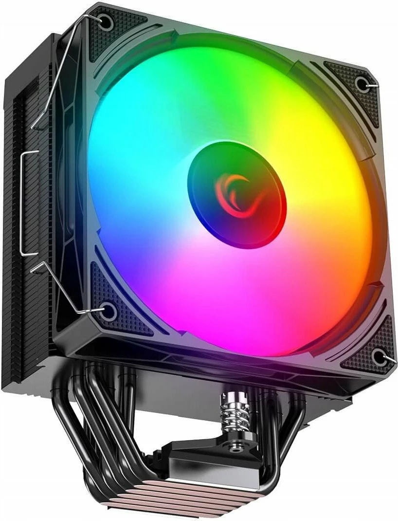 Ftohës CPU Rampage Octagon C70 OCTAGONC70-BLACK, 120mm ARGB, TDP 220W, i zi