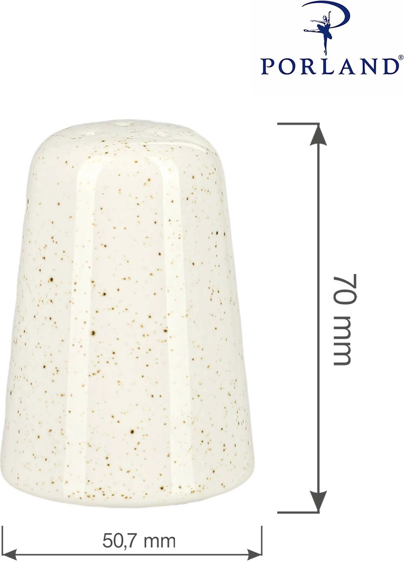 Kripore Porland Seasons Sand, porcelan, rezistente 180°C, krem, set 6 copë