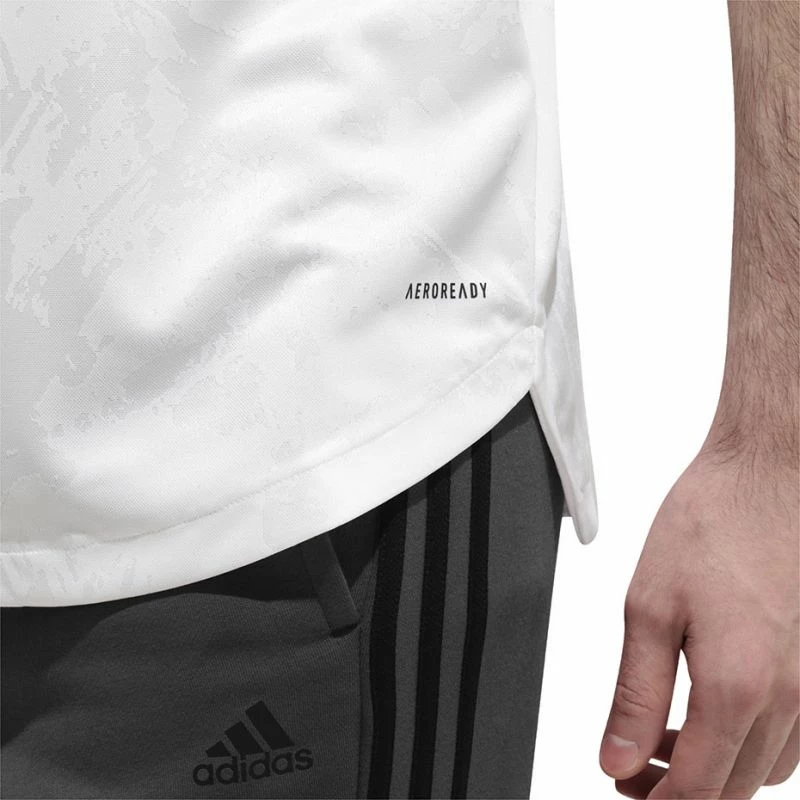 Maicë adidas për meshkuj, e bardhë