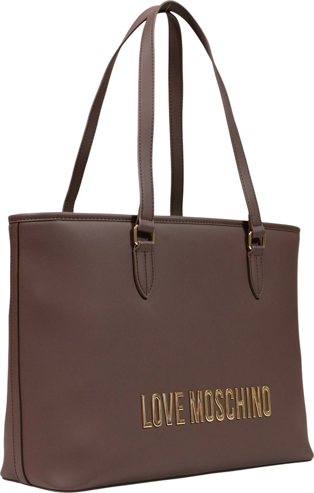 Çantë shopper për femra Love Moschino JC4190PP, kafe