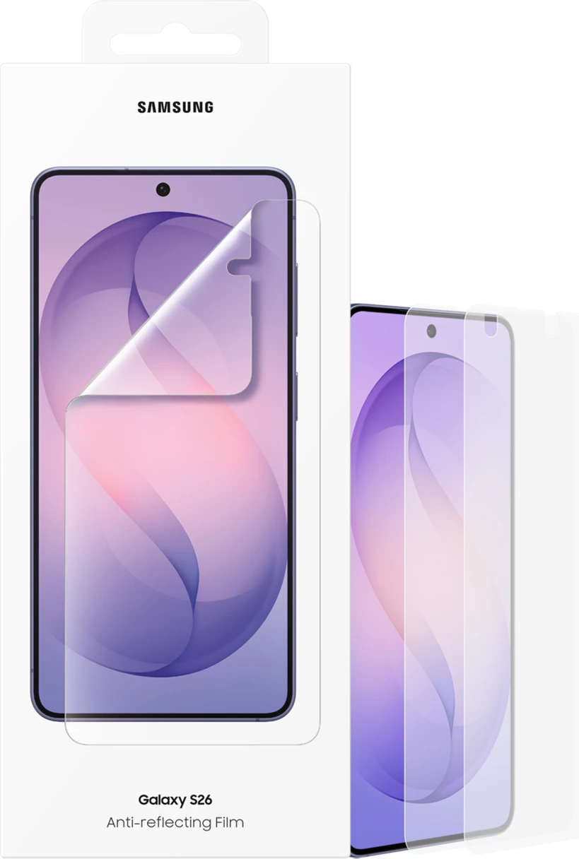 Foli mbrojtëse anti-reflektive Samsung EF-US942CTE për Samsung Galaxy S26, 2 copë, transparente