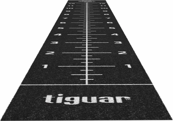 Pistë sprinti Tiguar Sprint Track 4RACE 15 m x 2 m, e zezë