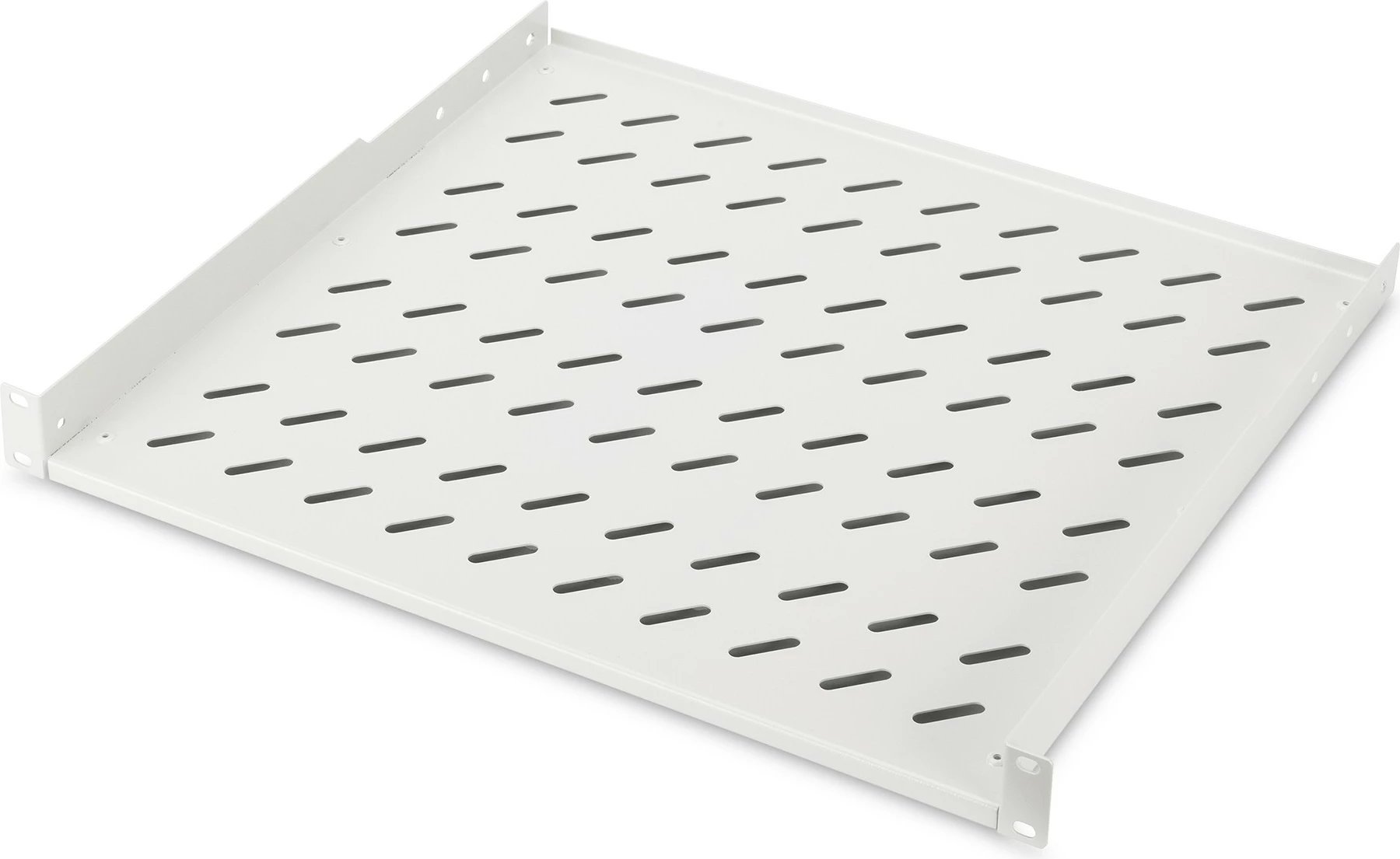 Raft kabineti Digitus 1HE 44x482x399mm, deri 15kg, gri