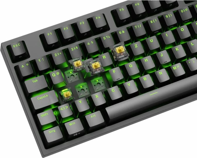 Tastierë mekanike gaming Genesis Thor 404 TKL, e zezë