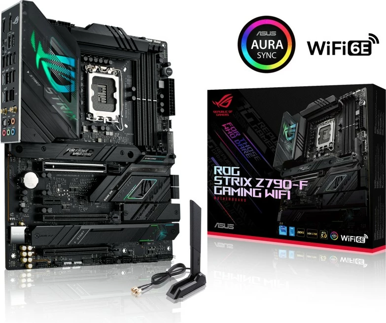 Pllakë amë ASUS ROG STRIX Z790-F GAMING WIFI, LGA 1700, DDR5-SDRAM, 192 GB