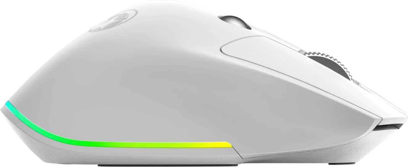 Maus wireless Marvo G803 WH, RGB, optik, rechargeable, 1600-4000 DPI, i bardhë