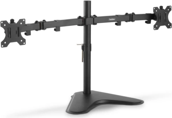 Mbajtëse tavoline për 2 monitorë VONHAUS 3005117 13-32\", VESA 75x75/100x100, e zezë