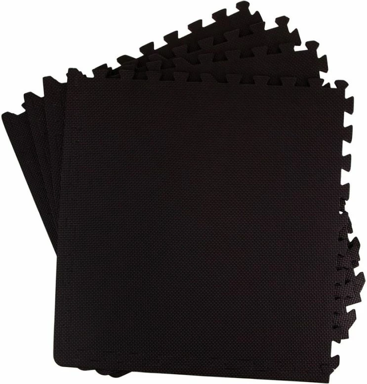 Tapet puzzle për ushtrime EB FIT, i zi