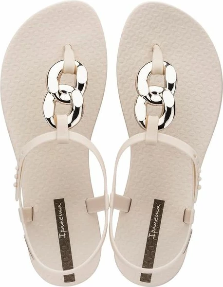 Sandale flip-flop për femra Ipanema, bezhë [Madhësia: 38]