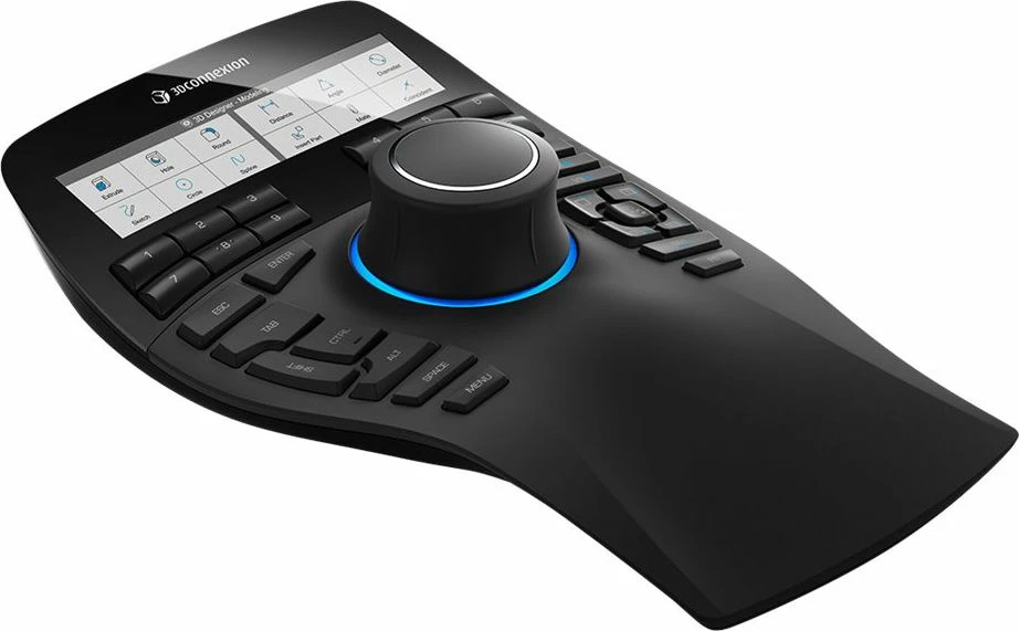 Maus 3Dconnexion SpaceMouse Enterprise 3DX-700056, 6DoF, 31 butona, USB, e zezë