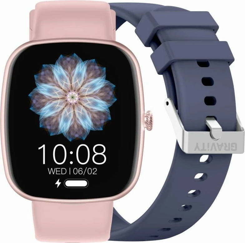 Smartwatch për femra Gravity, rozë