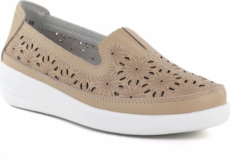 Këpucë për femra Evento 6849, bezhë