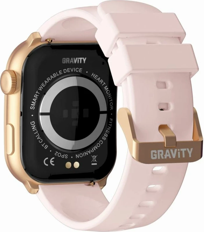 Smartwatch për femra Gravity, rozë