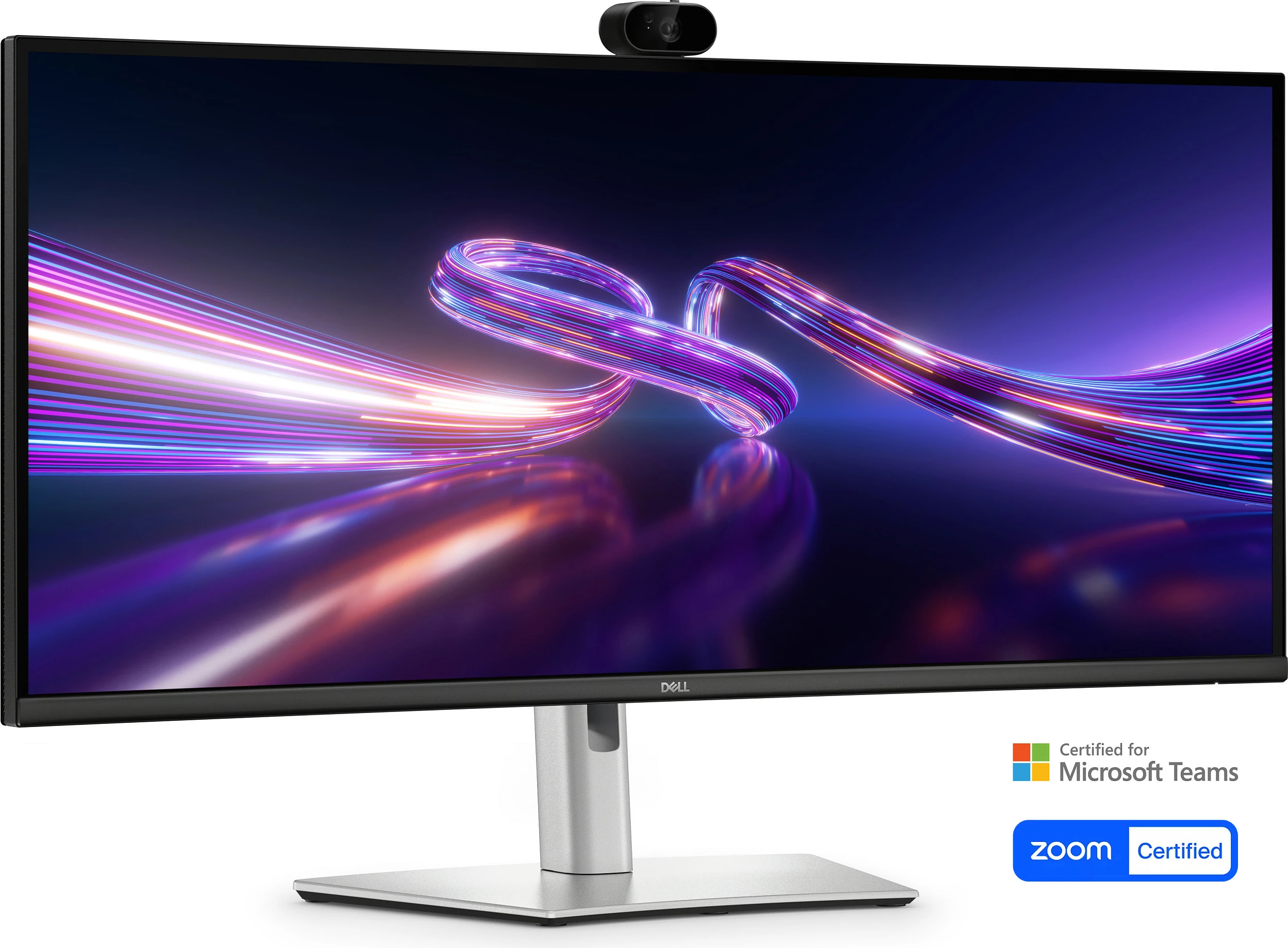 Monitor i lakuar Dell P3426WEV, 34.1", 3440x1440, kamerë, USB-C, i zi/argjendtë