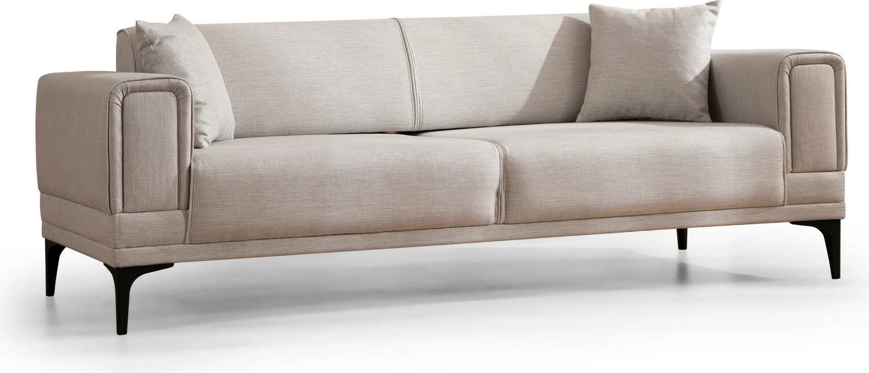 Divan 3-vendësh, shtrat, Atelier del Sofa, Horizon, ngjyrë ecru