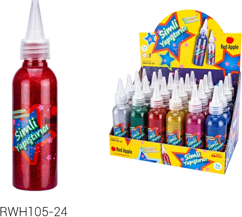 Ngjitës Glitter Red Apple – 120 ml