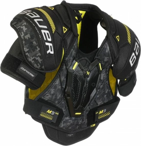 Mbrojtëse shpatullash për meshkuj Bauer, të zeza