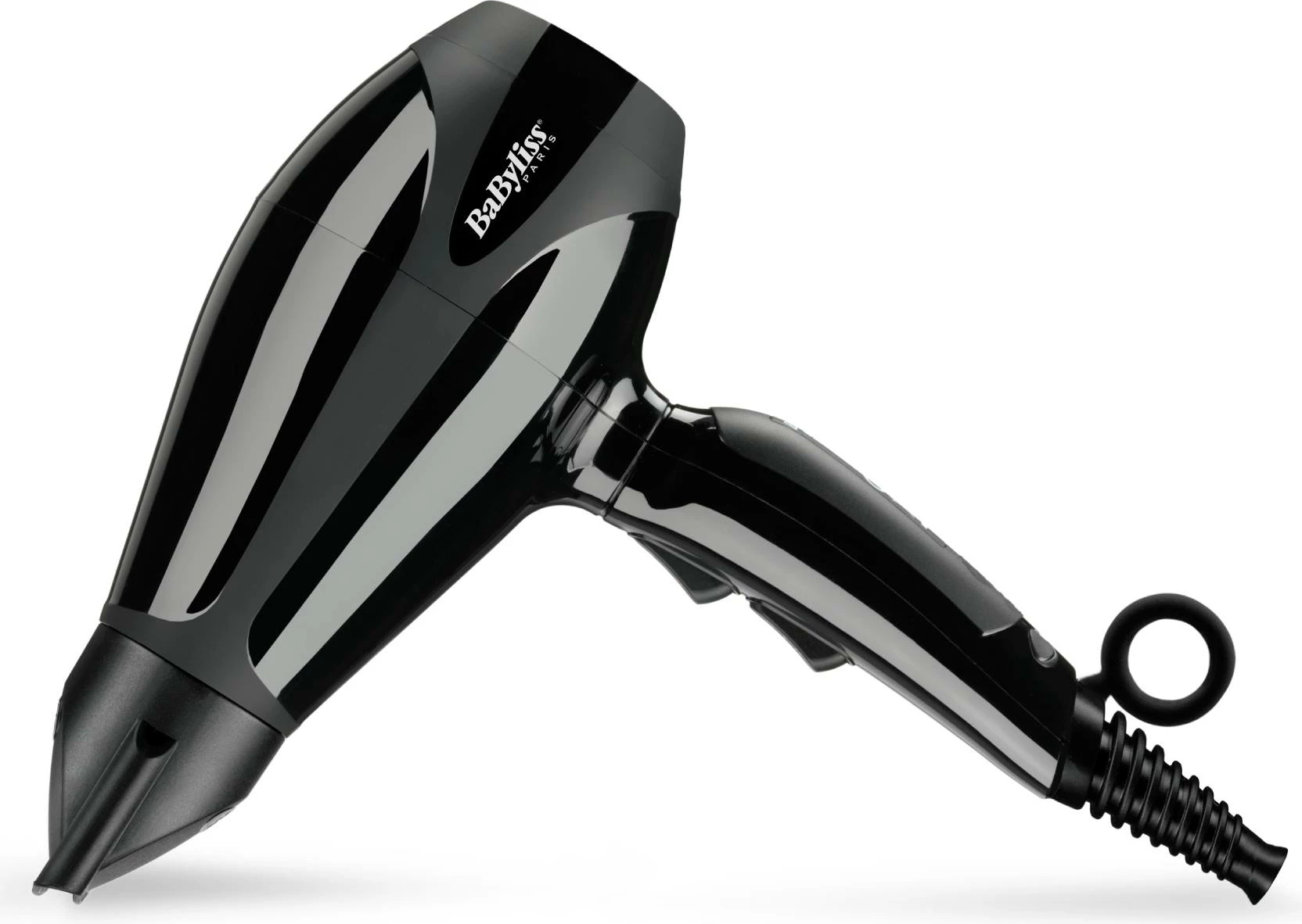 Tharëse flokësh BaByliss 6715DE 2400W me difuzor, motor AC profesional, e zezë