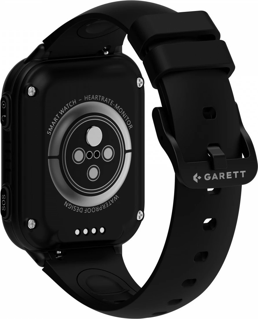 Smartwatch Garett Kids Vibe 4G 1.78" AMOLED 4G nanoSIM GPS kamera IP67 680 mAh zi