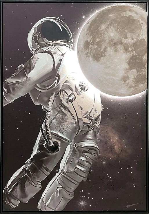 Pikturë në kanavacë Mallo I me kornizë, shumëngjyrëshe, 70x3.5x100cm