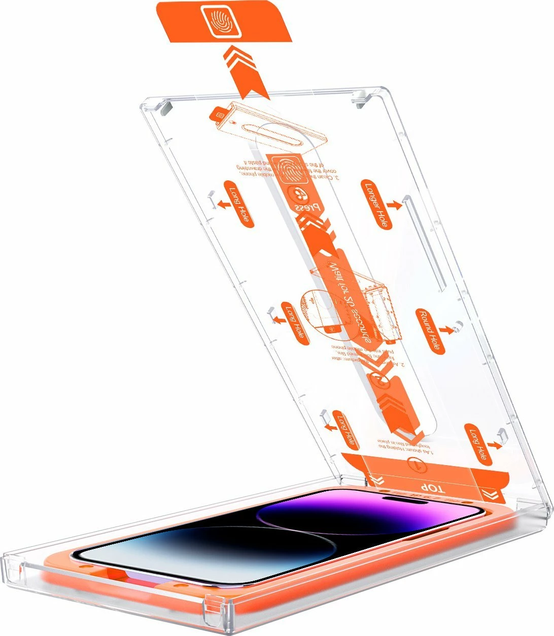 Xham i kalitur mbrojtës ekrani Mobile Origin iPhone 12 / 12 Pro 9H, 2 copë