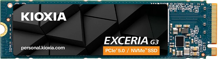 SSD i brendshëm KIOXIA EXCERIA G3 2 TB, M.2 2280, NVMe PCIe 5.0