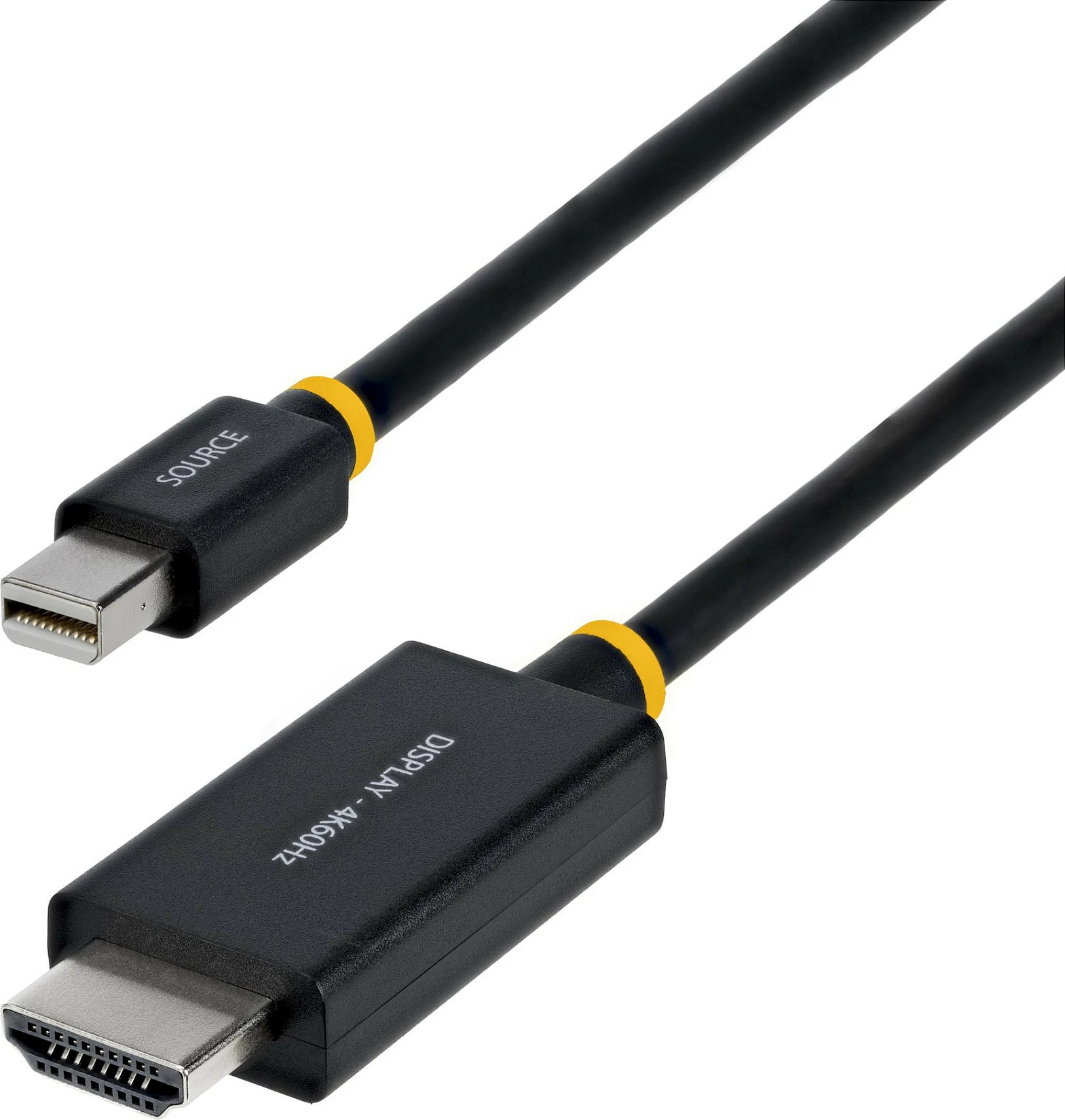 Kabllo adaptor aktiv StarTech Mini DisplayPort në HDMI 2.0, 2m, 4K@60Hz, i zi