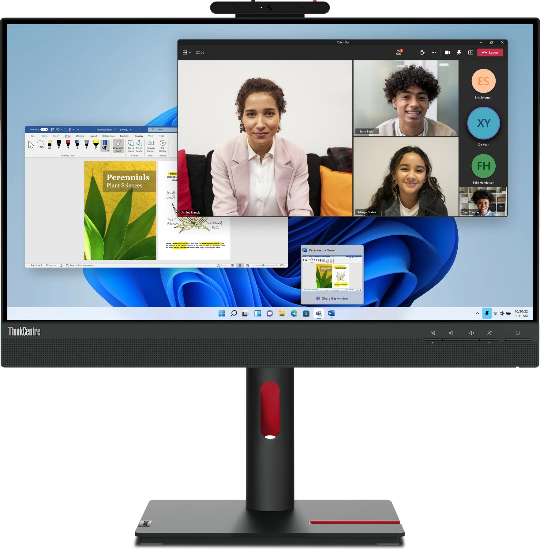 Monitor Lenovo ThinkCentre Tiny-In-One 24, 60.5 cm (23.8"), 1920 x 1080 pixels, Full HD, LED, 6 ms, E zezë