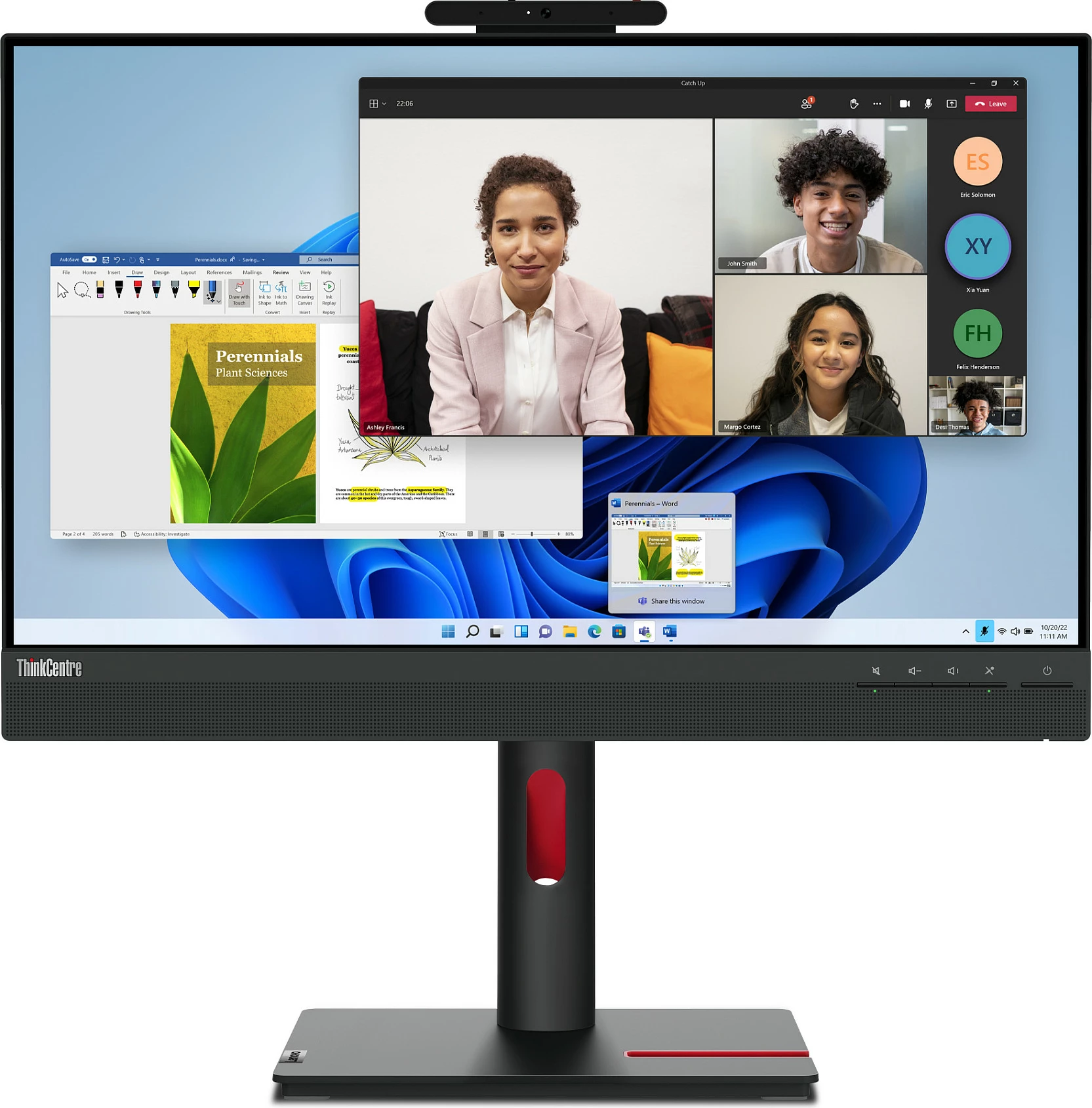 Monitor Lenovo ThinkCentre Tiny-In-One 24, 60.5 cm (23.8"), 1920 x 1080 pixels, Full HD, LED, 6 ms, E zezë