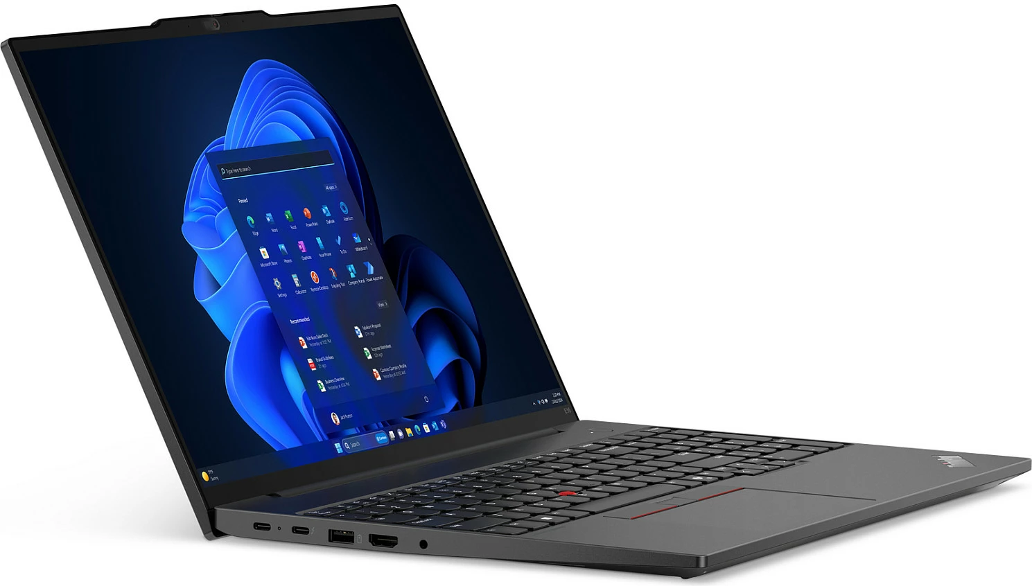 Laptop Lenovo ThinkPad E16, Intel Core Ultra 7, 32 GB, 1 TB, 16", Windows 11 Pro, e zezë