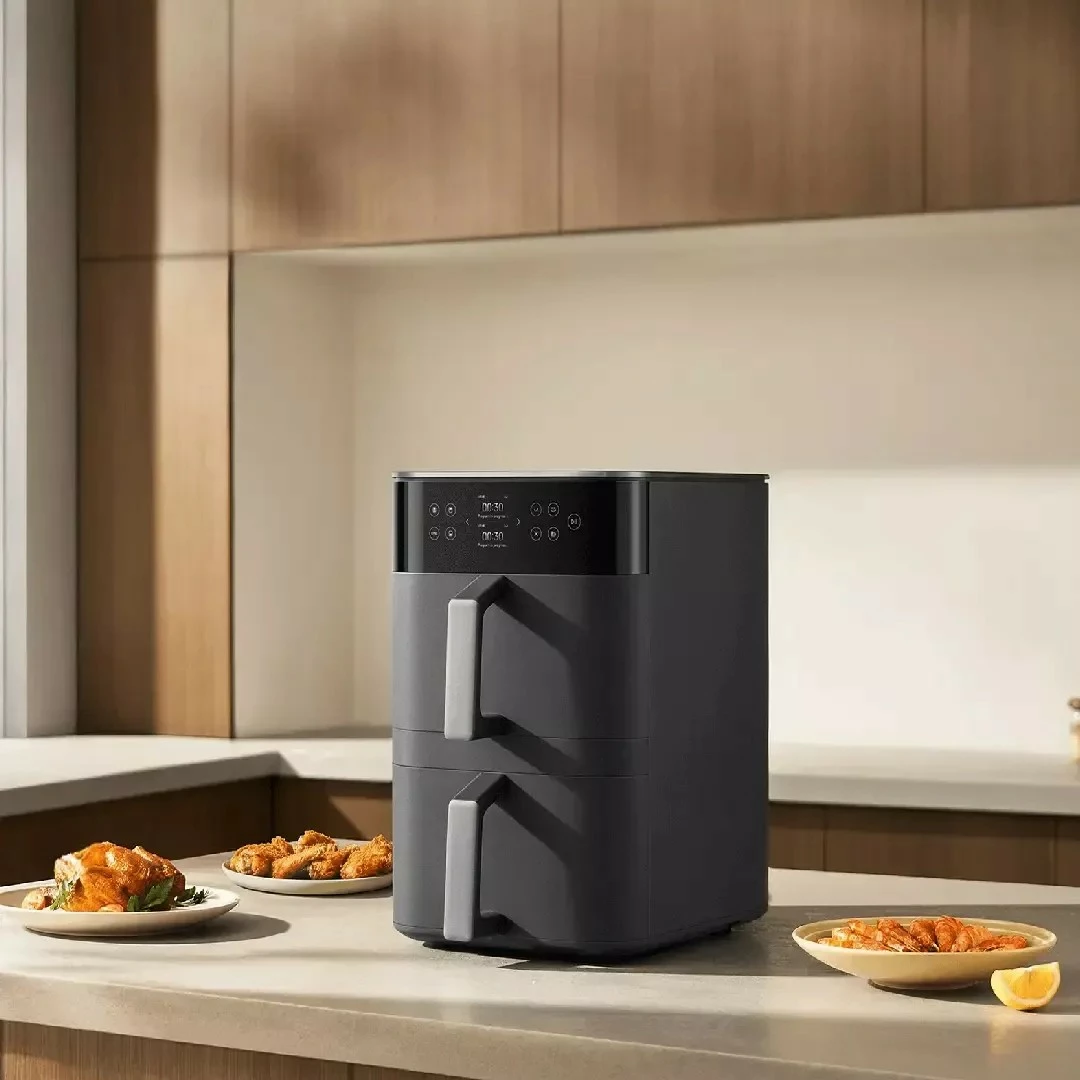 Fritezë me ajër Xiaomi Smart Double Stack 67492 12L Dual Zone, e zezë
