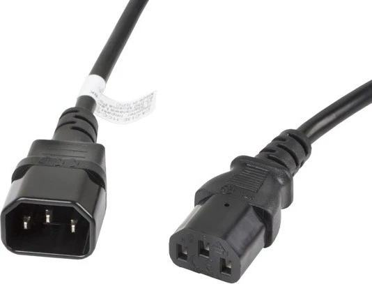 Kabllo fuqie Lanberg, 3m, e zezë