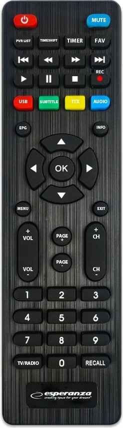 Dekoder kabllor Esperanza EV107R, i zi