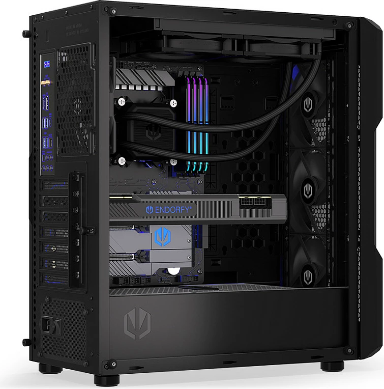 Ftohës uji AIO Endorfy Navis F240, 240mm, 2x120mm PWM, i zi