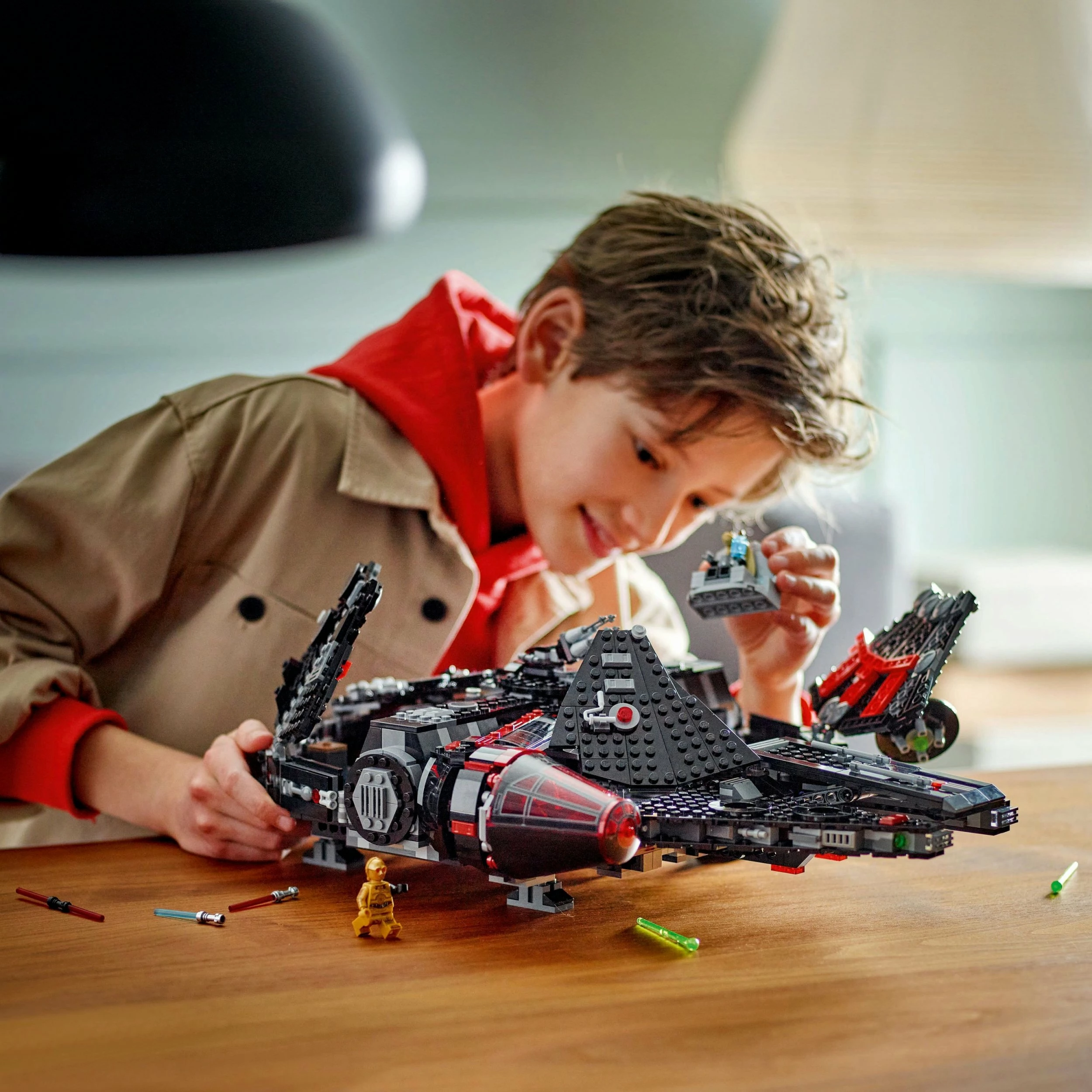 Set LEGO Star Wars Dark Millennium Falcon 75389, 1579 pjesë, 10+