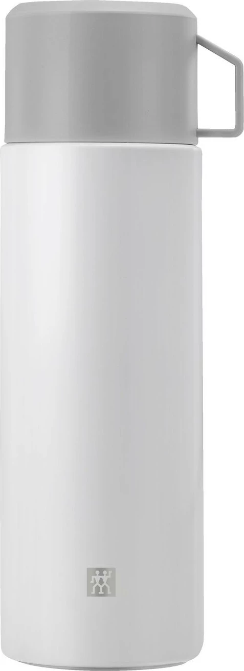 Termos Zwilling Thermo Isolierflasche me filxhan të integruar, e bardhë