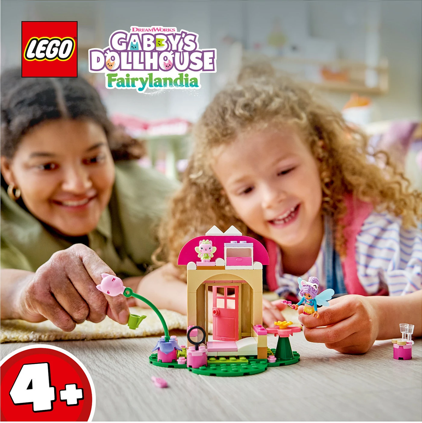 Set ndërtimi LEGO Gabby’s Dollhouse 11212 Kitty Fairy’s Garden House, 103 copë, 4+, shumëngjyrësh