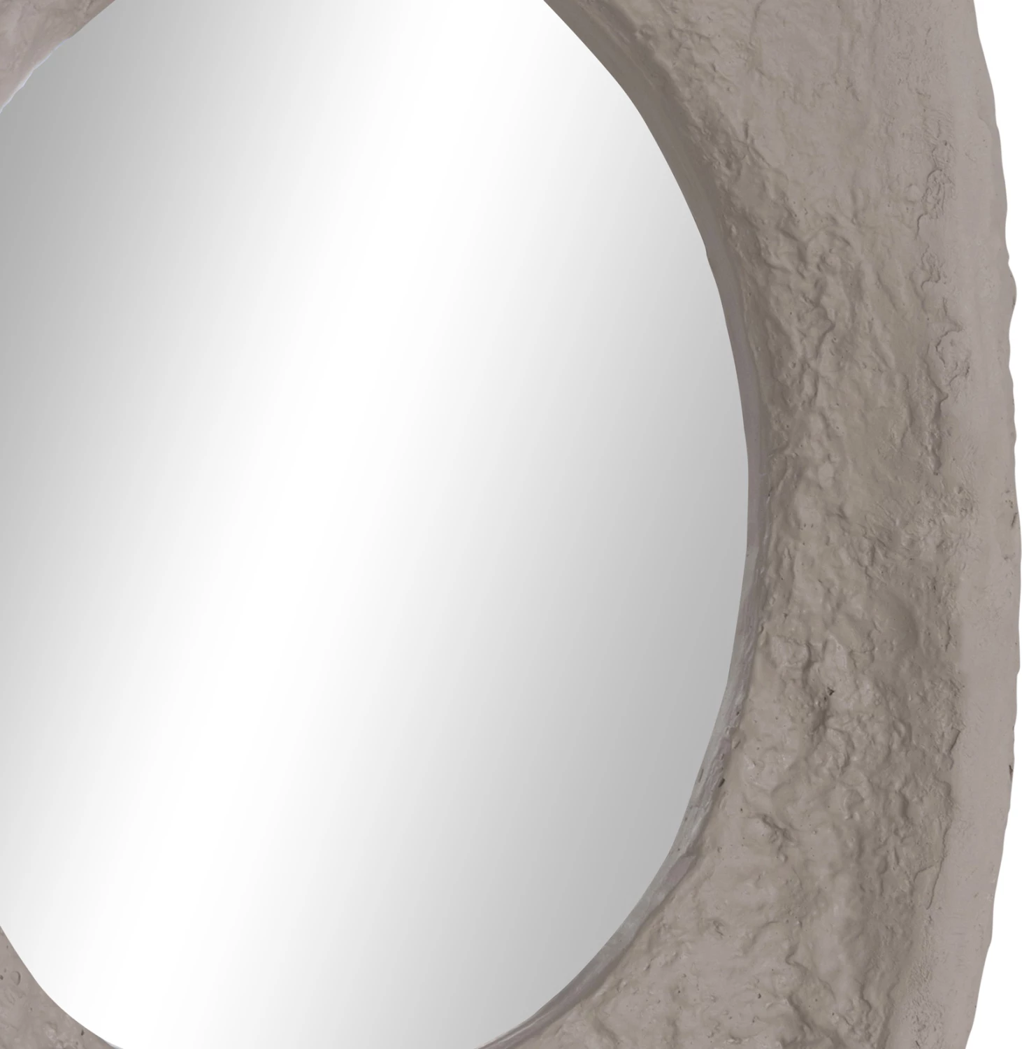 Pasqyrë muri RIFFE, fibër-cement, ngjyrë gri, 60x13x85cm