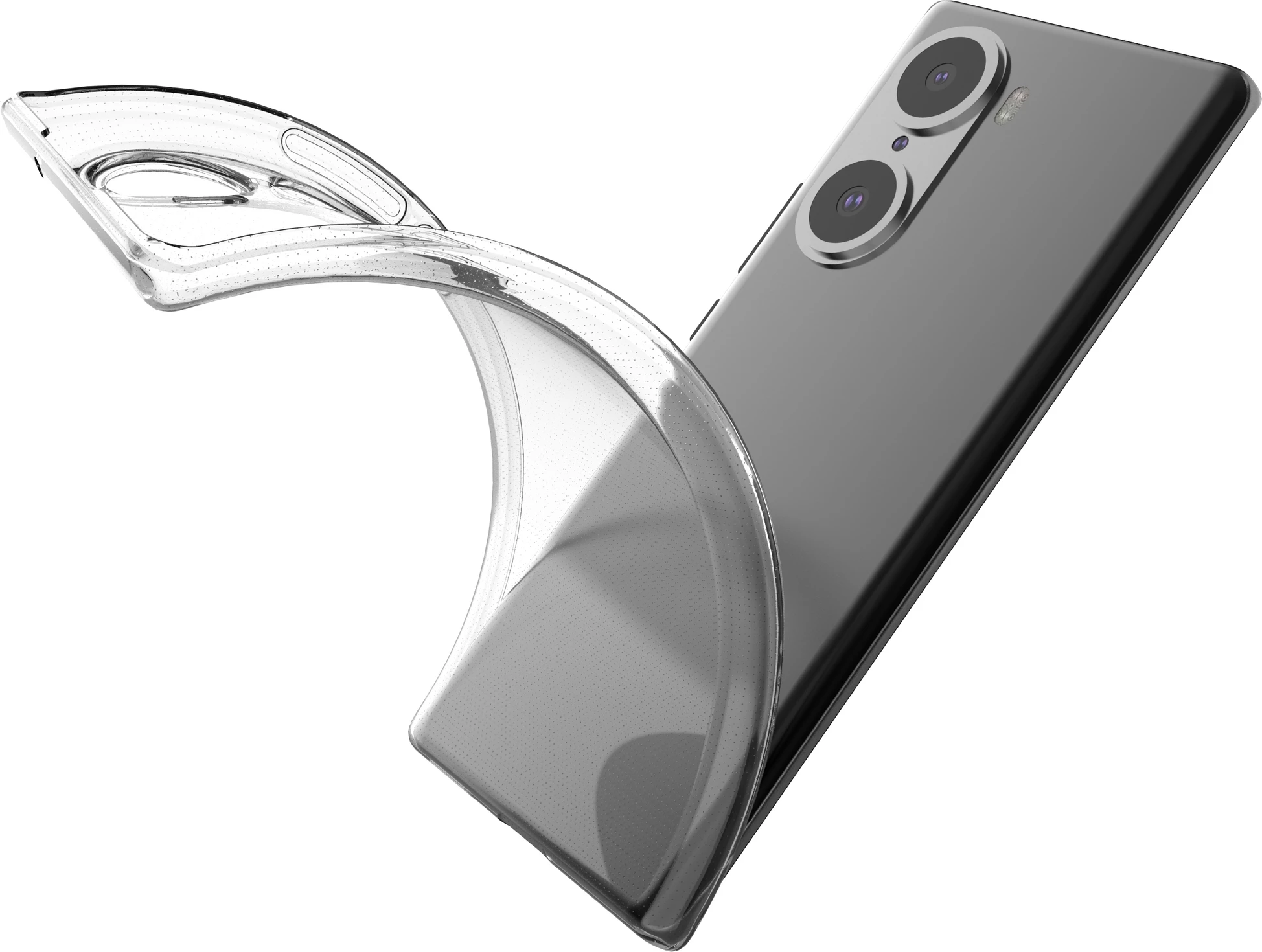 Mbështjellës Hurtel Ultra Clear 0.5mm për Honor 60, Transparent