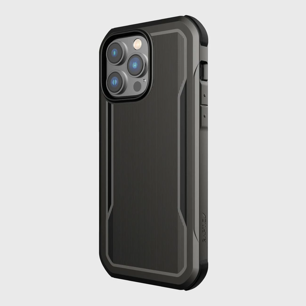 Mbështjellës Raptic X-Doria Fort Case për iPhone 14 Pro me MagSafe, i zi